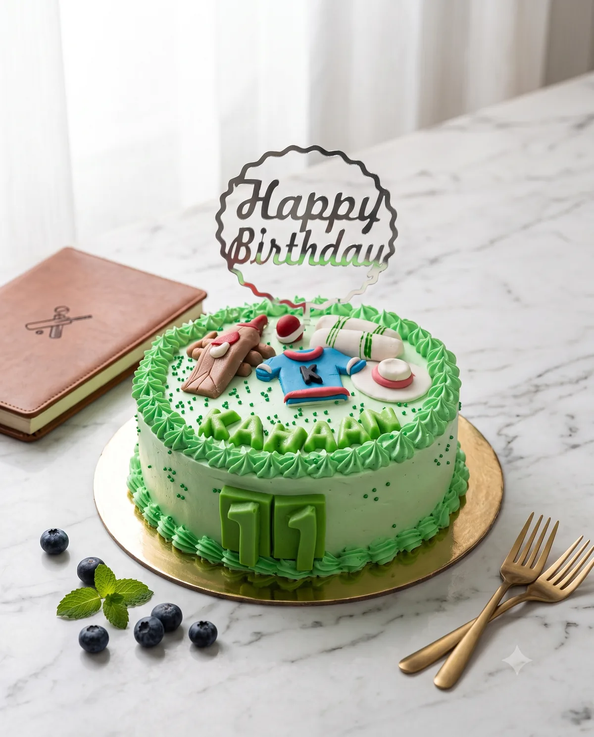 Handcrafted special cake