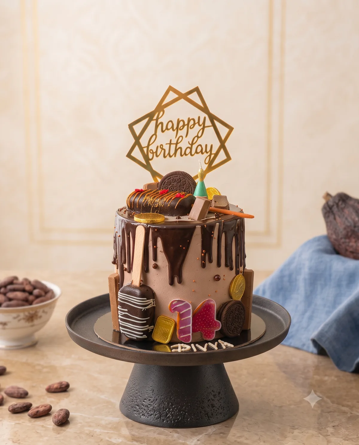 Artisan cake creation